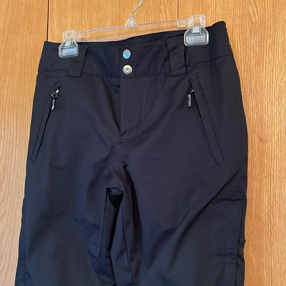 NEW Columbia XS Omni-Tech BLACK snowboard snow ski pants women sealed seams NICE